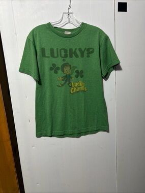 Lucky Charms Green Graphic Tee - Women's Short Sleeve